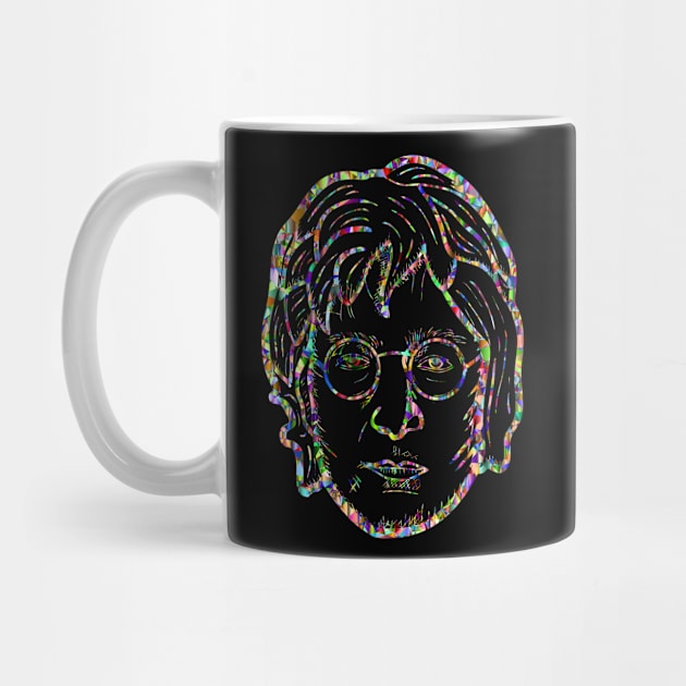 john lennon portrait by Vanilla Susu